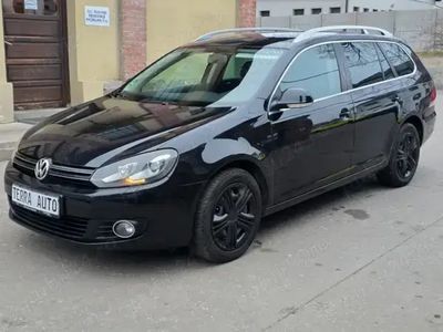 Negru Utilizat 2011 VW Golf VI Highline Break | 4.900 EUR (Preț OK)