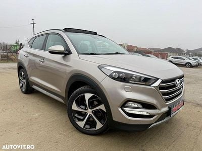 Second-hand Hyundai Tucson Advantage 136 CP (100 kW) 2017 Culoarebej SUV