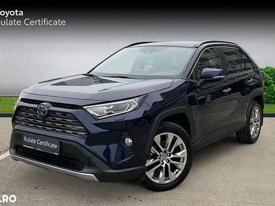 Second-hand Toyota RAV4 Hybrid Luxury 222 CP (163 kW) 2021 Culoarealbastru SUV