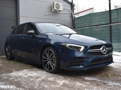 Culoarealbastru Utilizat 2019 Mercedes A35 AMG AMG Hatchback | 27.950 EUR
