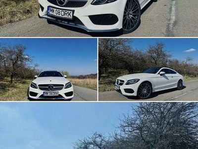Second-hand Mercedes C250 204 CP (150 kW) 2017 Culoarealb Coupe