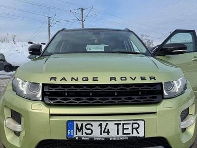 Second-hand Land Rover Range Rover evoque 190 CP (139 kW) 2012 Culoareverde SUV