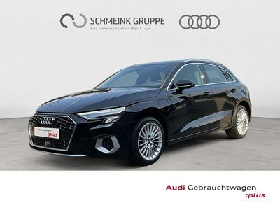 Negru Utilizat 2022 Audi A3 Sportback e-tron Advanced Hatchback | 25.586 EUR (Preț OK)