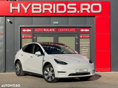 Second-hand Tesla Model Y 378 kW (514 CP) 2022 Culoarealb SUV