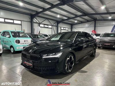 Culoarenegru Second-hand 2025 Skoda Superb SportLine Berlinǎ | 56.999 EUR