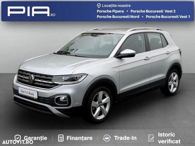 Second-hand VW T-Cross Style 110 CP (80 kW) 2022 Culoareargint SUV
