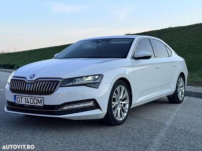 Second-hand Skoda Superb Style 200 CP (147 kW) 2021 Culoarealb Berlinǎ