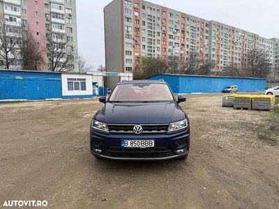 Second-hand VW Tiguan Allspace Comfortline 150 CP (110 kW) 2019 Culoarealbastru SUV