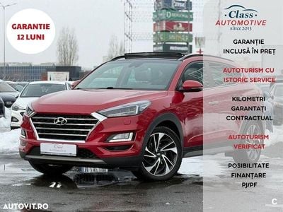Second-hand Hyundai Tucson 177 CP (130 kW) 2020 Culoarerosu SUV