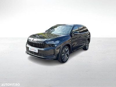 Culoarenegru Utilizat 2025 Skoda Kodiaq SportLine SUV | 50.000 EUR (Puțin scump)