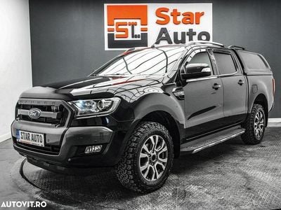 Second-hand Ford Ranger Wildtrack 200 CP (147 kW) 2017 Culoarenegru Pickup
