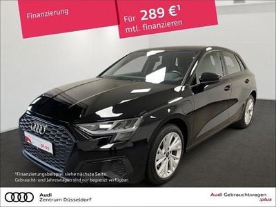 Negru Utilizat 2022 Audi A3 Sportback e-tron Sport Hatchback | 24.361 EUR (Preț bun)