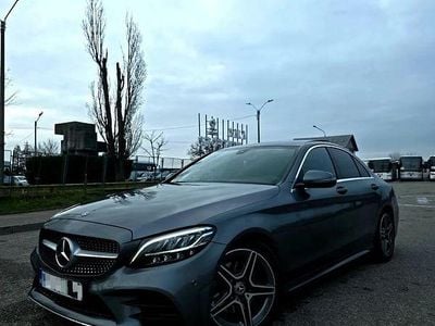 Second-hand Mercedes C180 AMG line 122 CP (89 kW) 2018 Culoaregri Berlinǎ