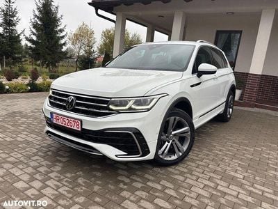 Culoarealb Utilizat 2021 VW Tiguan R-line SUV | 29.999 EUR (Preț bun)