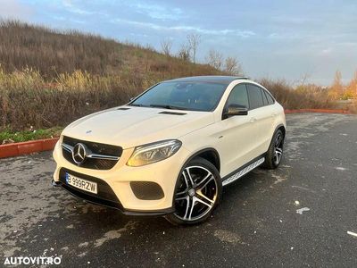 Second-hand Mercedes GLE450 AMG AMG 367 CP (269 kW) 2016 Culoarealb Coupe