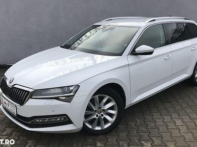 Second-hand Skoda Superb Style 200 CP (147 kW) 2022 Culoarealb Break