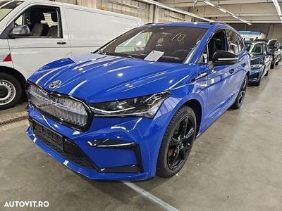 Second-hand Skoda Enyaq iV SportLine 194 kW (265 CP) 2022 Culoarealbastru SUV