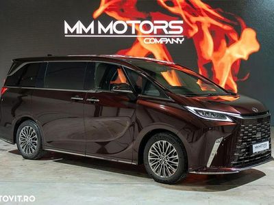 Second-hand Lexus LM350h Luxury Line 251 CP (184 kW) 2025 Culoarerosu Monovolum