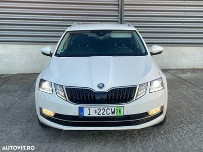 Second-hand Skoda Octavia Style 150 CP (110 kW) 2018 Culoarealb Break