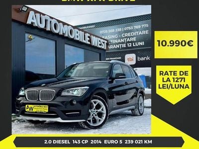 Culoarenegru Second-hand 2014 BMW X1 xLine SUV | 10.990 EUR (Preț OK)