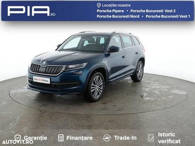 Second-hand Skoda Kodiaq LAURIN & KLEMENT 200 CP (147 kW) 2021 Albastru inchis  metalic SUV