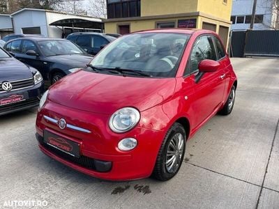 Second-hand Fiat 500 69 CP (50 kW) 2010 Rosu Hatchback
