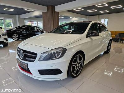 Second-hand Mercedes A180 AMG line 109 CP (80 kW) 2014 Culoarealb Hatchback