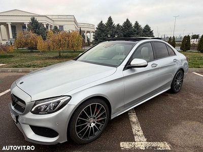 Second-hand Mercedes C400 AMG line 333 CP (244 kW) 2015 Gri Break
