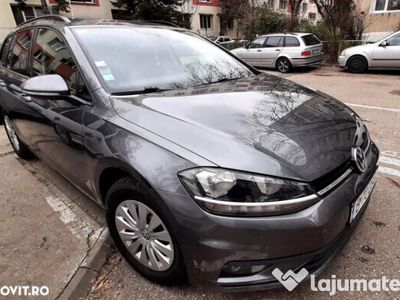 second-hand VW Golf VII 2018 break impecabil se poate verifica pe carvertical