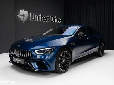 Culoarealbastru Utilizat 2018 Mercedes AMG GT 4-Door Coupe AMG Coupe | 77.999 EUR (Preț bun)