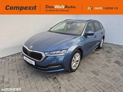 Albastru mediu normal Second-hand 2021 Skoda Octavia Style Break | 16.700 EUR (Preț OK)