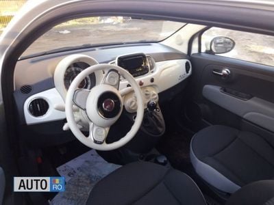 Second-hand Fiat 500 69 CP (50 kW) 2017 Alb Hatchback