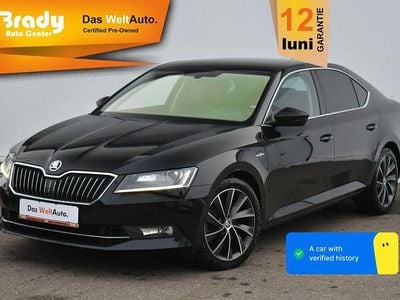 Negru Utilizat 2016 Skoda Superb LAURIN & KLEMENT | 18.999 EUR (Preț OK)