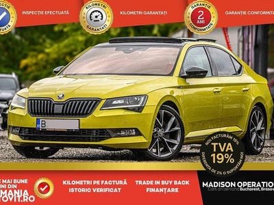 Second-hand Skoda Superb SportLine 272 CP (200 kW) 2019 Culoaregalbeuriu Berlinǎ