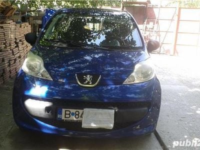 Second-hand Peugeot 107 68 CP (50 kW) 2007 Albastru Hatchback