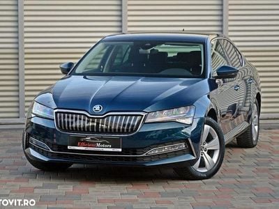 Second-hand Skoda Superb Style 218 CP (160 kW) 2022 Culoarealbastru Berlinǎ