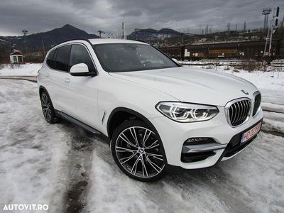 Second-hand BMW X3 Luxury Line 190 CP (139 kW) 2020 Culoarealb SUV