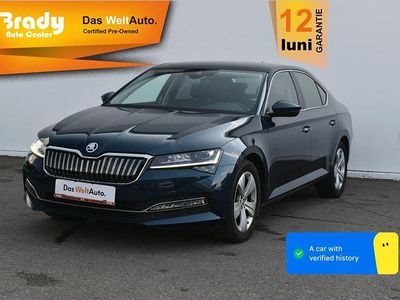Second-hand Skoda Superb 156 CP (114 kW) 2020 Albastru