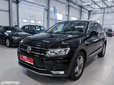 Culoarenegru Utilizat 2017 VW Tiguan Highline SUV | 21.990 EUR (Puțin scump)