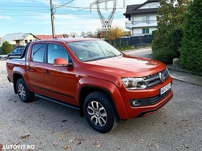 Second-hand VW Amarok Canyon 180 CP (132 kW) 2015 Culoareportocaliu Pickup