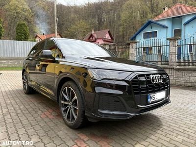 Second-hand Audi Q7 S-Line 286 CP (210 kW) 2021 Negru SUV