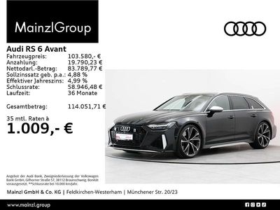 Second-hand Audi RS6 Sport 600 CP (441 kW) 2024 Break