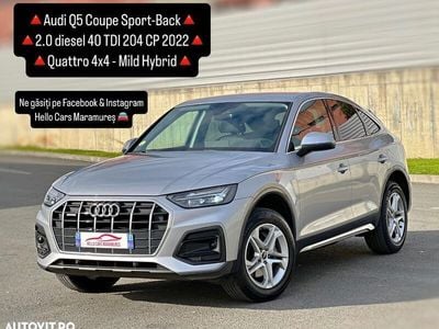 Gri Utilizat 2022 Audi Q5 Sportback Advanced SUV | 32.990 EUR (Scump)