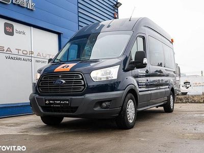 Second-hand Ford Transit Basis 125 CP (91 kW) 2015 Culoarealbastru Monovolum