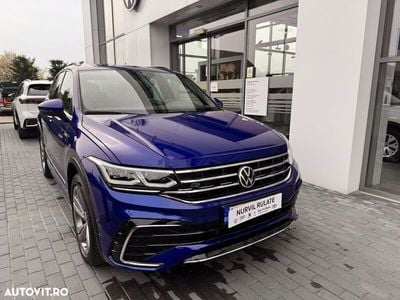 Albastru Utilizat 2021 VW Tiguan R-line SUV | 33.650 EUR (Scump)