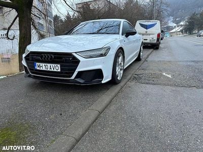 Second-hand Audi A7 S-Line 286 CP (210 kW) 2018 Culoarealb Coupe