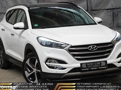 Second-hand Hyundai Tucson Premium 185 CP (136 kW) 2017 Culoarealb SUV