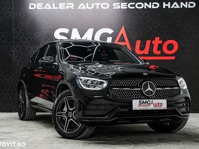 Second-hand Mercedes GLC300 AMG line 313 CP (230 kW) 2022 Culoarenegru Coupe
