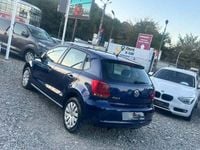 Second-hand VW Polo 90 CP (66 kW) 2012 Albastru Hatchback