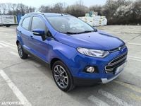 Second-hand Ford Ecosport Titanium 95 CP (69 kW) 2015 Albastru SUV